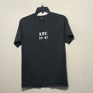 A.P.C. Dark Gray Men's T-Shirt